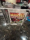 MARVEL SUPER HEROES VS. STREET FIGHTER for PlayStation 1 PS1 (1999) CIB Complete