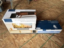 Insignia 2.1 Channel Soundbar with Wireless Subwoofer, DTS Virtual:X, Bluetooth