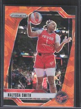 2024 Panini Prizm WNBA #137 NaLyssa Smith Ice Orange Prizms - Fever