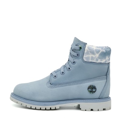 Timberland Damen A1VSU Stiefel Hellblau Nubukleder Premium Boots EU 37