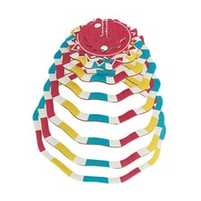 Crib Mobile Hanging Bed Bell Toy Black and White High Contrast Mobile Toy