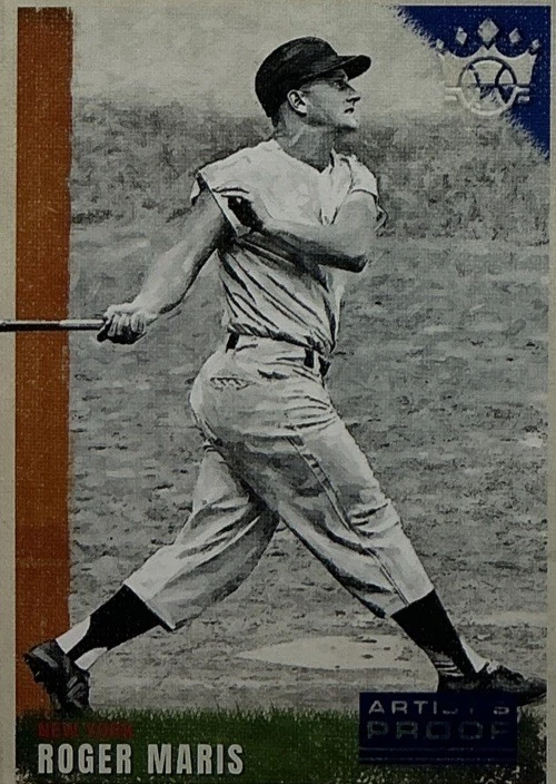 Roger Maris PSA 10 - 2022 Panini Diamond Kings ‘Artist Proof’ Blue -Yankees Icon - Image 4 of 4