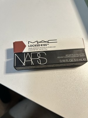 MAC Locked Kiss Lipstick and NARS Air Matte Lip Tint bundle