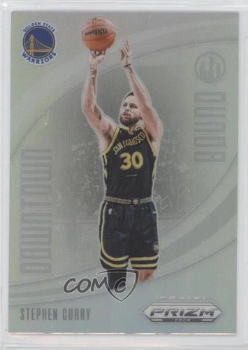 2023-24 Panini Prizm Deca Downtown Bound Silver Prizm Stephen Curry #1