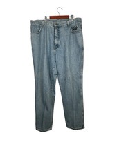Vintage Harley Davidson Jeans 40x32 Made in USA Blue Denim Motorcycle Biker Pant