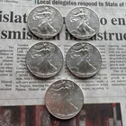 2012 American Silver Eagle Lot of 5 🇺🇸