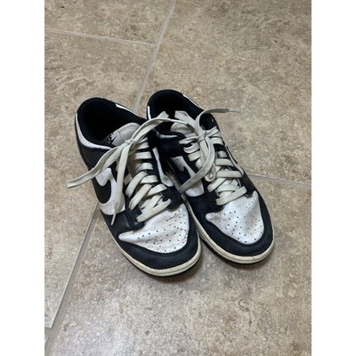Nike Dunk Low Panda Black White Sneakers FQ8899-100 Womens 7.5