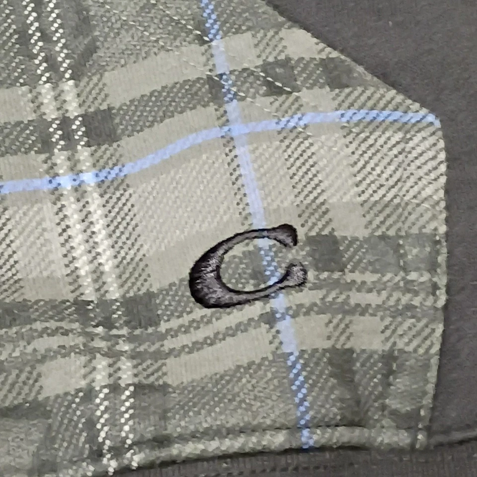 👾Coach Signature Hoodie Black Gray  Pullover Black Logo Men's Size Extra Large - Image 3 of 4