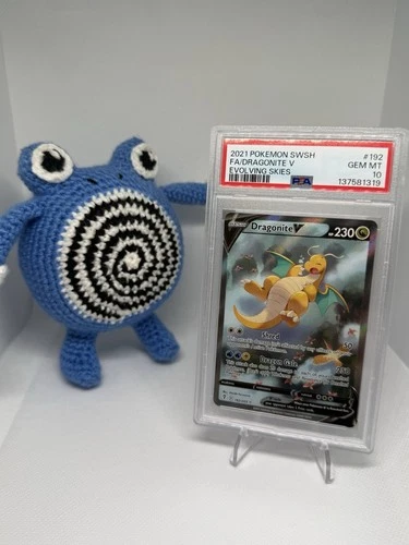 Pokemon TCG  Dragonite V 192/203 Alt Art  Evolving Skies PSA 10