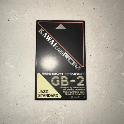 その他 KAWAI GB2 ROM Richie /Ventures /Stones Kawai GB-2 Guitar Session Trainer + Jazz Standard Rom Card GOJ