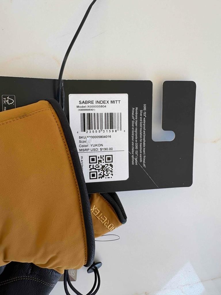 Arc'teryx Sabre Index Mitten Gore-Tex Waterproof Leather S Men(L