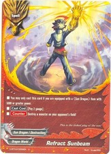 Bushiroad Future Card Buddyfight Refract Sunbeam D-BT03/0056EN U Dragon World