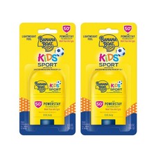 Travel-Friendly Kids Sunscreen Stick SPF 50 Twin Pack, Gentle on Sensitive Skin