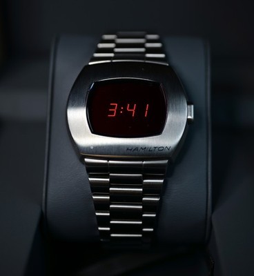 Hamilton American Classic PSR  Digital Watch Excellent Unworn Condition.