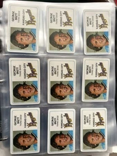 Lot Of 10 George Brett 1981  Topps Perma-Graphics Credit Card