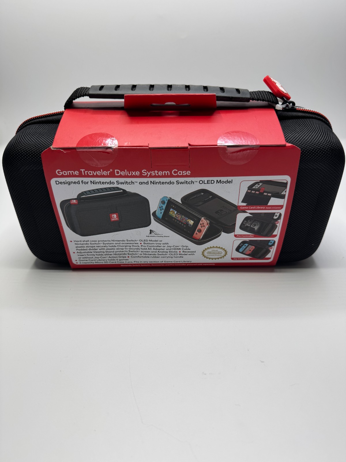 RDS Industries - Game Traveler Deluxe Travel Case for Nintendo Switch ...