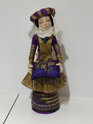 Expressive 15  Art Doll Artist Handmade Cloth Doll Hand Painted Face