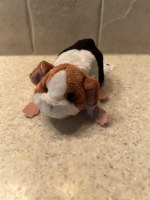 FurReal Friends Fur Real Snuggimals Mini GUINEA PIG 4.5  Interactive 2012 MOVES