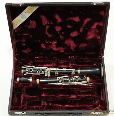 Buffet Crampon R13 A Clarinete Niquelado Llave Bien Mantenido Usado con... - Imagen 1 de 4