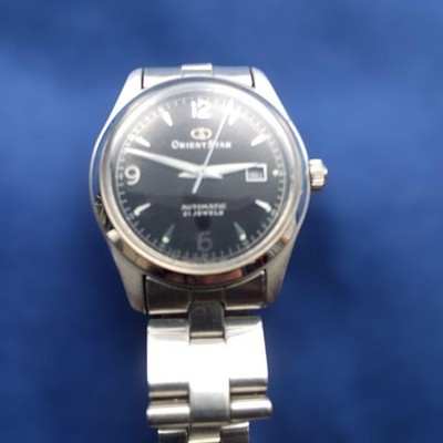 Orient Star Automatic Watch 21 Jewels Black Dial 29mm