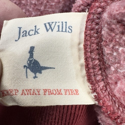 Jack Wills Hoodie Red Marl Men’s Size Small Back Print VGC JW Physical Training - Picture 5 of 7