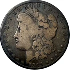 1895 O Morgan Dollar VG Dark Album Toning **READ DESCRIPTION**