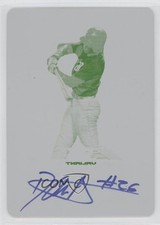2014 Leaf Valiant Printing Plate Yellow 1/1 Daniel Reyes #PGV-DR1 Auto 1kk