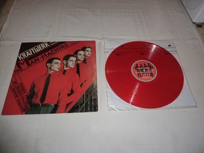 12''LP  KRAFTWERK '' The Man   Machine ''  ORIGINAL FRENCH RED VINYL