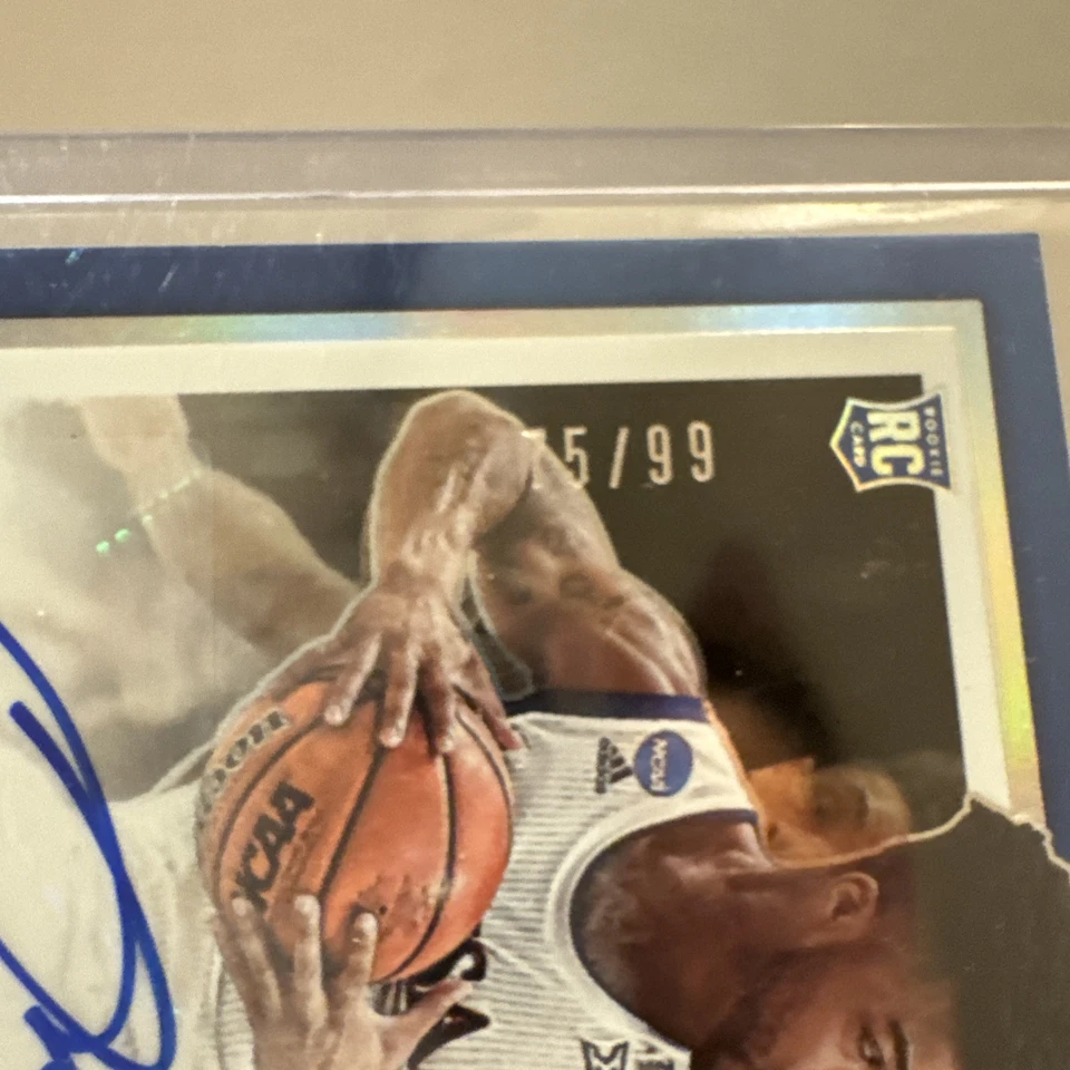 2017-18 Panini Contenders Draft Picks Frank Mason III #96 Auto /99 Kansas - Image 2 of 3