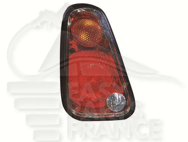 Feu arrière-gauche de remplacement pour rénovation Mini R50 R53 07/04