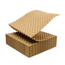 Paper Bubble Wrap Sheets for Packing, Moving, & Shipping - 12" X 12" X 250' - Ec