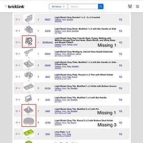 LEGO Friends: Heartlake Pet Clinic 41085 - No Minifig - No Manual Incomplete