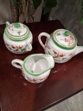 Antique Japanese Serving Tea Set Circa 1940s