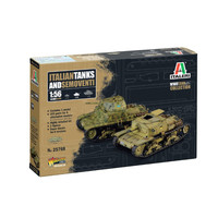 Italian Tanks & Semoventi Kit 1:56 Italeri Kit Mezzi Militari -D- Neues Modell