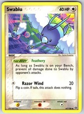 Swablu Common EX Emerald 67/106 LP on eBay