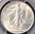 1937 P Walking Liberty Half Dollar, Very Choice BU, PCGS MS64, Sharp, Lustrous!