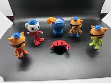 Mattel Disney Jr. Octonauts Posable Figures Lot of 6 Kwazii Barnacles Tweak