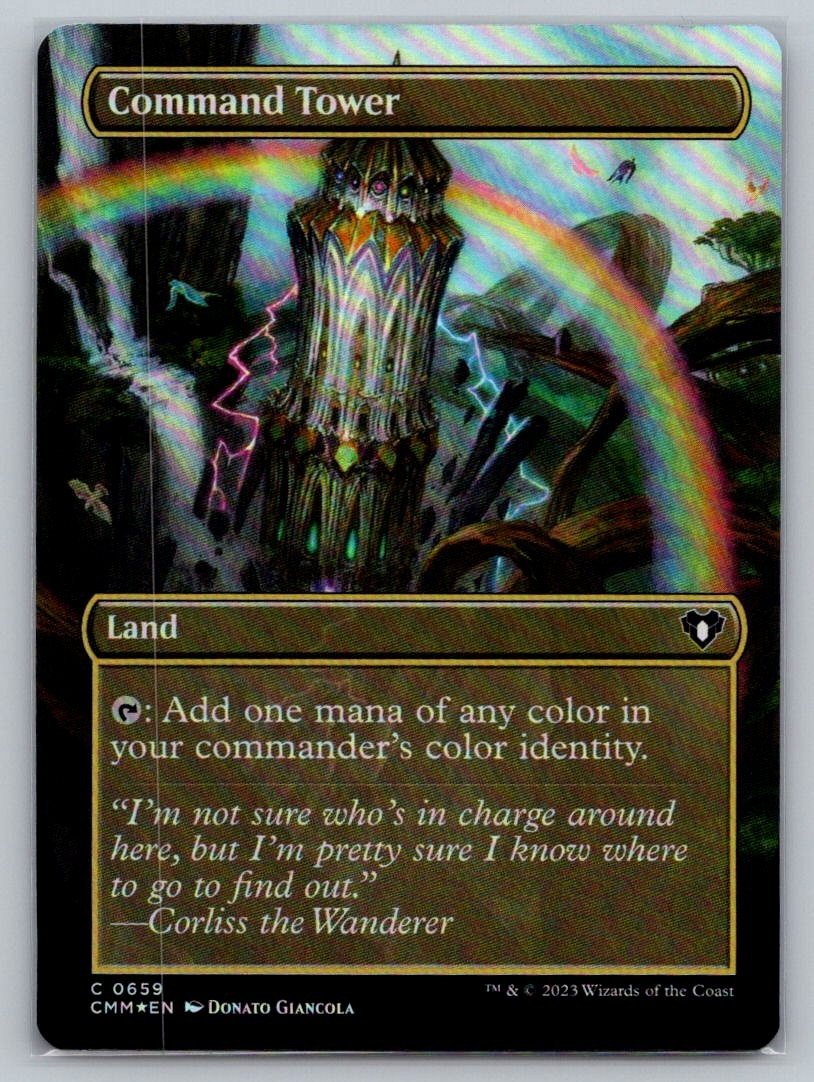Command Tower (Borderless) C Commander Masters 659 LP