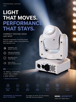 U'King Beam 120W Stage Moving Head Light LED GOBO RGBW DJ DMX Disco Club Light