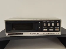 Kenwood CD-10 Call Sign Display for Ham Radio