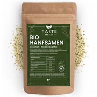 500 G Bio Hanfsamen | GeschäLt | Hanf | Superfood | NatüRliche EiweißQuelle