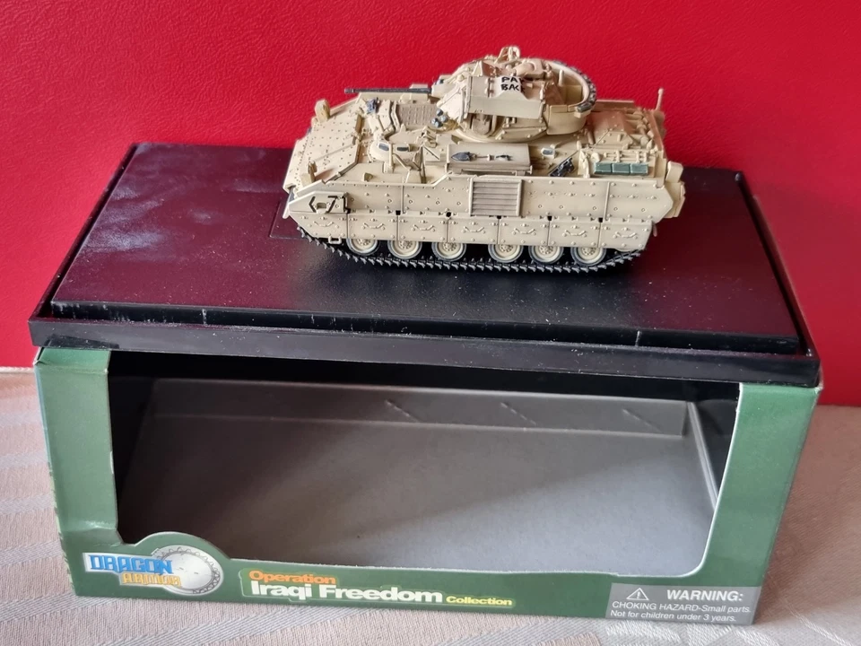 DRAGON ARMOR 60171 M2A2 ODS Bradley, Op Iraqi Freedom Collection NEUF 1:72 MIB - Photo 1/1