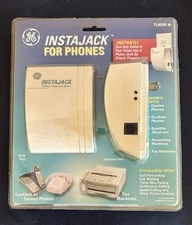 GE Instajack TL96595 Wireless Phone Jack Base & Extension Unit