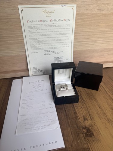 Chopard Happy Spirit White Gold Diamond Ring - Picture 11 of 12