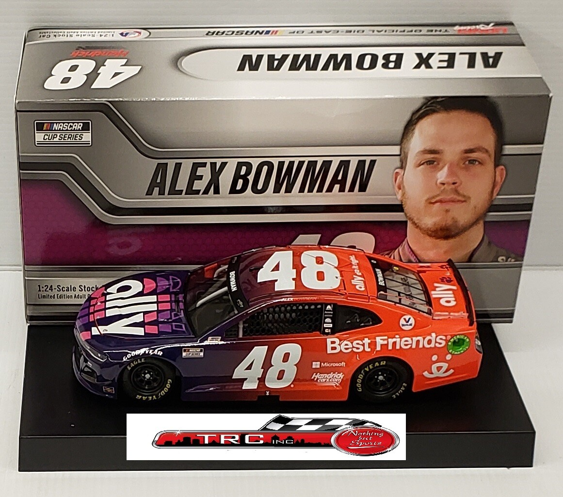 Alex Bowman 2021 Lionel #48 Ally/Best Friends Chevy Camaro 1/24 | eBay