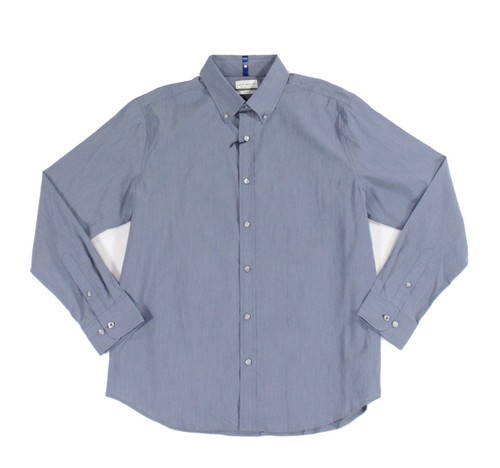 Lucky Brand Mens Dress Shirt Blue Size 