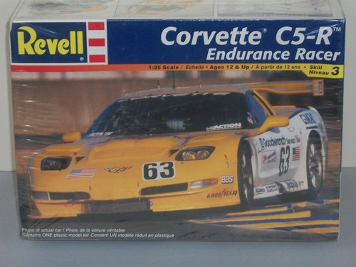 Revell 1/25 Scale Corvette C5-R, Endurance Racer - Factory Sealed