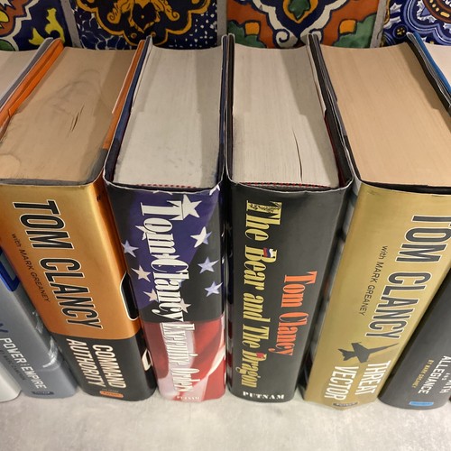 Lot of 13 Tom Clancy Books 12 HC 1 PB - Picture 6 of 12