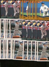 RYAN RABURN BULK LOT OF 88 BASEBALL CARDS 15 DIFFERENT TIGERS INDIANS