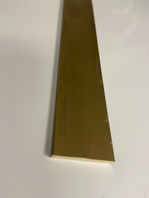 Brass Flat Bar Stock 3/16'' x 1 1/2 x 36'' Knife Making handle bolster C360 Buss